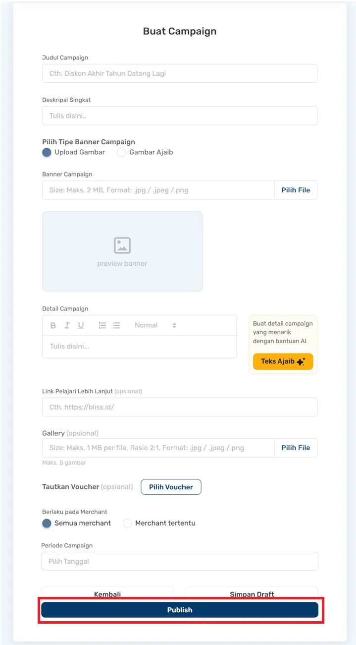 Cara membuat campaign